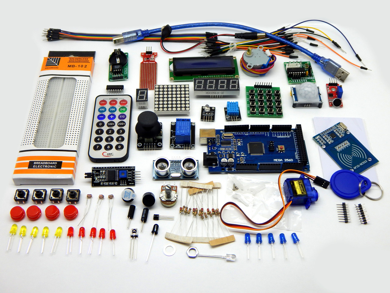 Набір Arduino навчальний стартовий на мікроконтролері Arduino Mega 2560