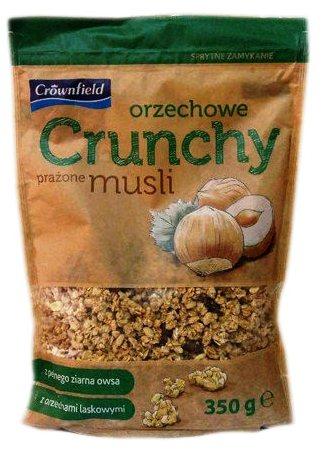 Кранчи Мюсли Crownfield Crunchy - з горіхами 350 г., фото 1