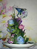 Паруста чашка декорована Подарунок на День закоханих, фото 5