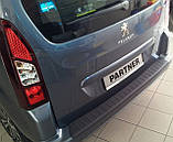 Захисна накладка на задній бампер для Citroen Berlingo II B9 2008-2018, фото 2