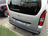 Захисна накладка на задній бампер для Citroen Berlingo II B9 2008-2018, фото 5