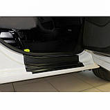 Захисні накладки на пороги для Citroen Berlingo II / Peugeot Partner II B9 2008-2018, фото 4