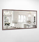 Настінно дзеркало в рамі Лінда B03. Дзеркала для ванної, вітальні, спальні, домашні