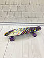 Скейт (пенні борд) Penny board, колеса світяться арт. 9797, фото 3