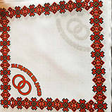 Хустинка весільна для нареченої в орнаменті, фото 2