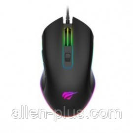 Ігрова миша HAVIT HV-MS804 RGB Backlight (3200 DPI) GAMING, USB, black