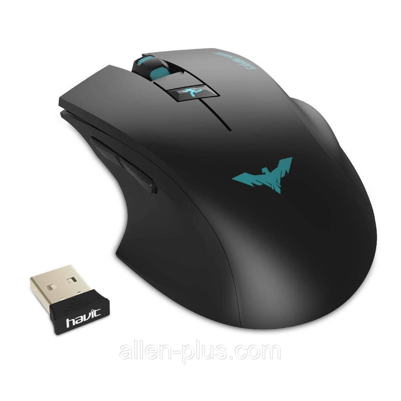 Ігрова миша бездротова HAVIT HV-MS976GT 2000 DPI Wireless USB,black