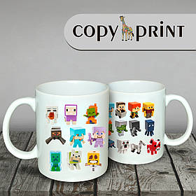 Чашка — Minecraft (Макет No3)