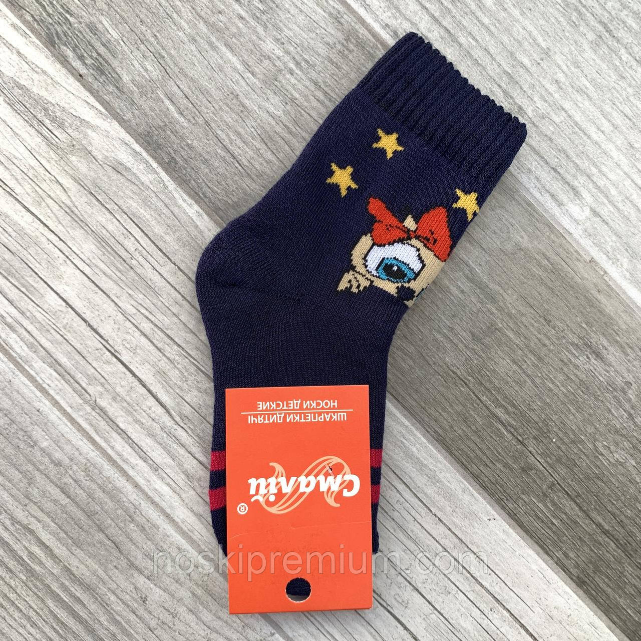 Шкарпетки дитячі бавовна махрові Смалій, 16 розмір, 10506, фото 1