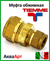 Tiemme Муфта обжимная для медной трубы 22*15