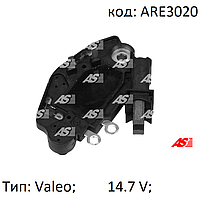 Реле зарядки генератора Citroen Berlingo, Nemo 1.4 i, 1.6 i, Ситроен Берлинго, Немо 1.4/1.6 бензин, AS ARE3020