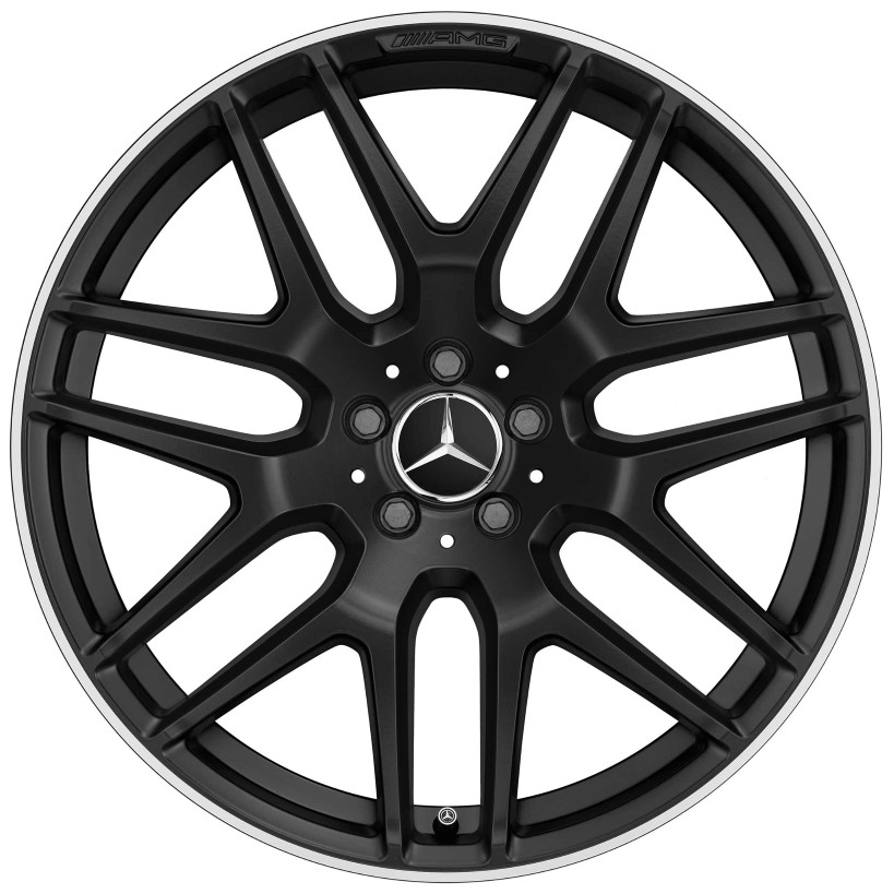 Оригінальні диски AMG на Mercedes-Benz Gl-class (x166), Gle (w166), Gls (x166) 2012 — (A16640128007X71) 10,5x21 5x112 ET46