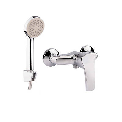 Кран змішувач для душової кабіни одноважільний WAL SPA5-B279