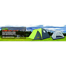 Палатка 3-х місцева GreenCamp 1011 на 1 вхід, фото 4