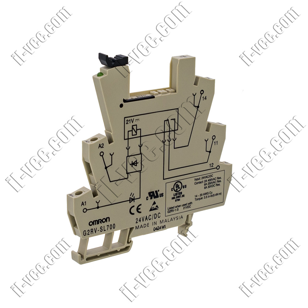 Розетка Omron G2RV-SL700 24V AC/DC