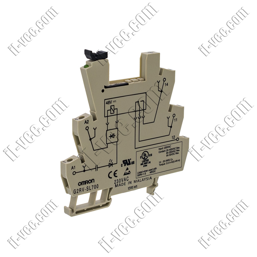 Розетка Omron G2RV-SL700 230VAC