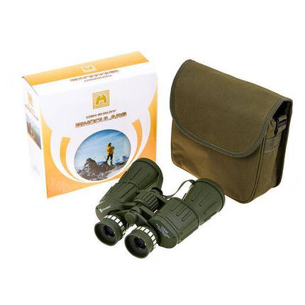 Бінокль туристичний Boshiren CPIV 10*50 зелений SBN1050, фото 3