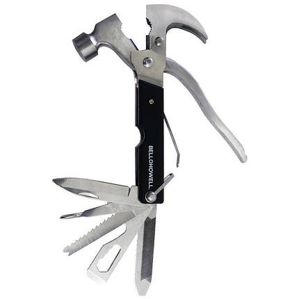 Інструмент Мультитул Tac Tool 18 in 1 багатофункціональний і компактний молот неіржавка сталь, фото 3