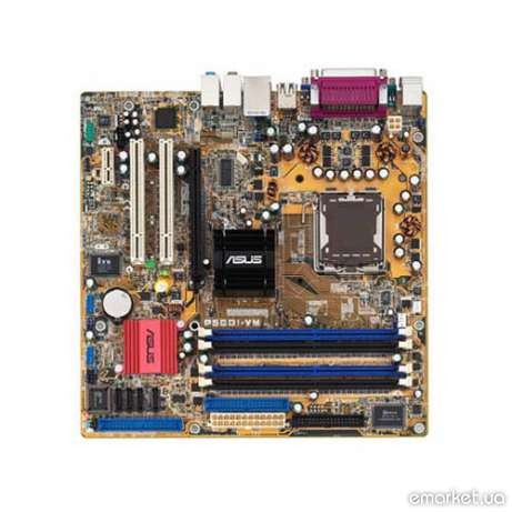 Материнські плати ASUS P5GD1-VM (ddr1/вбудоване відео), s775, фото 1