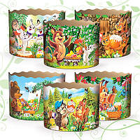 Форма кулищ 90*85 Дитячі (уп/10 шт)