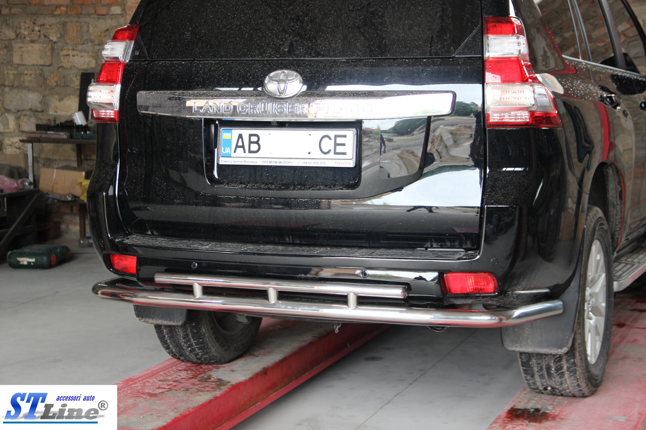 Toyota Prado 150 (09+) Защитная Дуга Защита Заднего Бампера на для ...