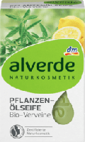 Органическое мыло alverde NATURKOSMETIK Pflanzenöl Bio-Verveine, 100 г