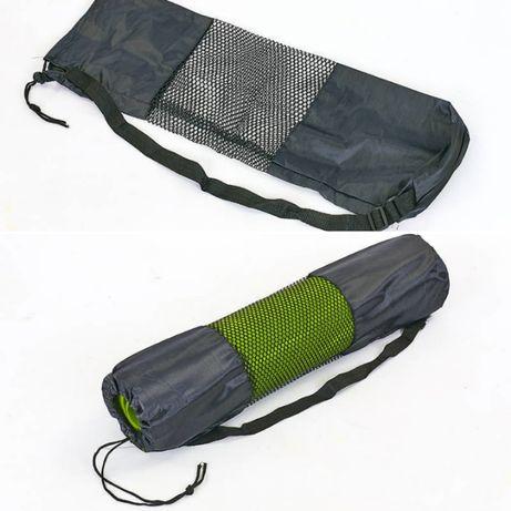 Чохол сітка для килимка для фітнесу та йоги з принтом, фото 1