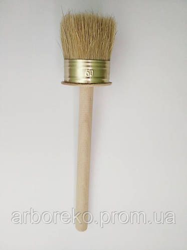 Купить Кисть малярная круглая №60, цена 15 ₴ — Prom.ua (ID#1115563323)