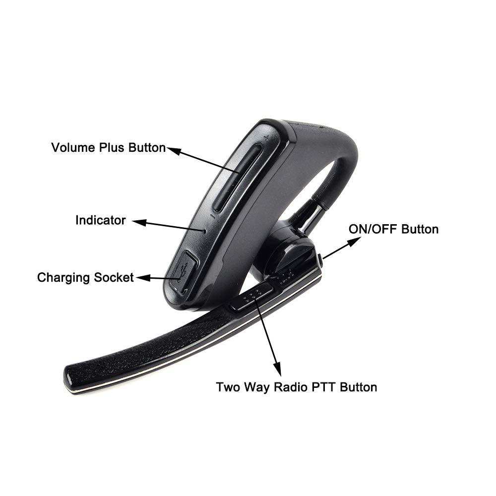Гарнітура bluetooth Expert HB-780D (K1) для рацій, радіостанцій