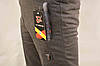 Штани чоловічі спортивні звужені зі змійками на кишенях Штани трикотажні спортивні XL чорний, фото 4