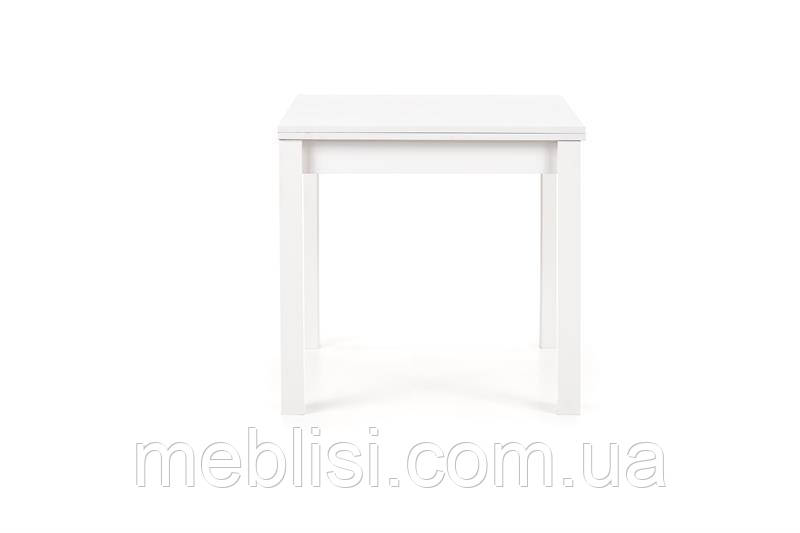Стіл розкладний GRACJAN білий 80(160)x80 (Halmar)