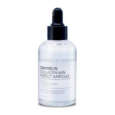 Омолоджуюча ампульна сироватка для обличчя з колагеном Graymelin Collagen 90% Perfect Ampoule 50 мл