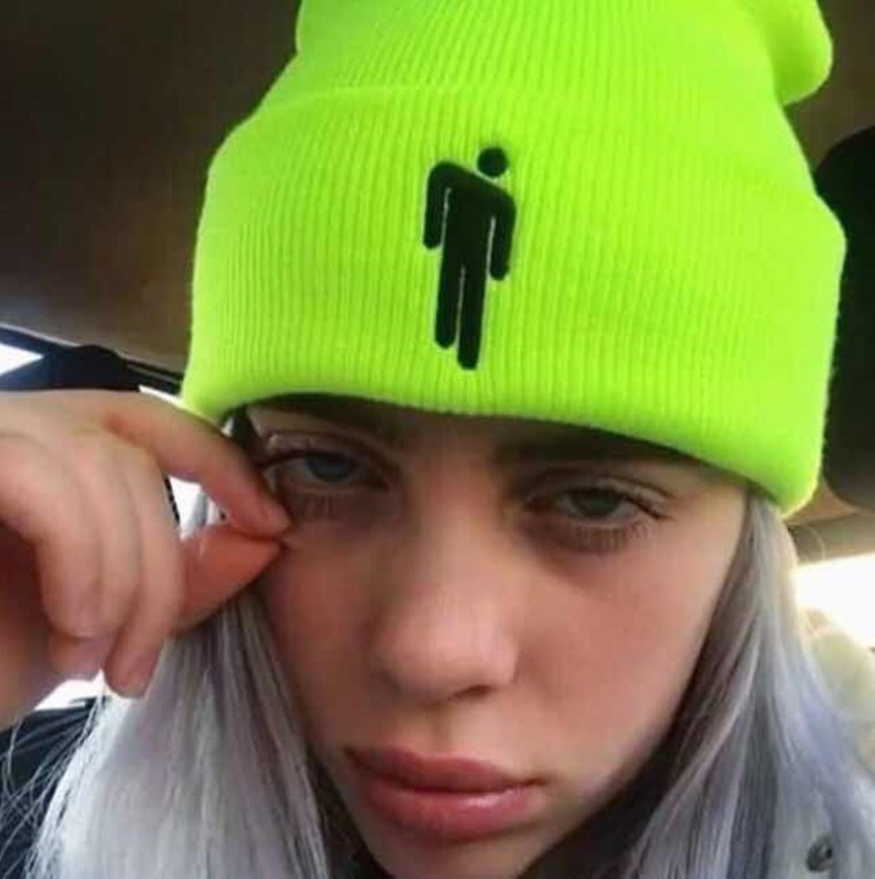 Шапка Біллі Айліш Billie Eilish Салатова