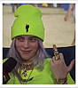 Шапка Біллі Айліш Billie Eilish Салатова, фото 8