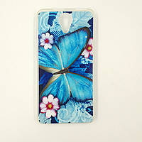 Чохол-бампер TPU силікон для Prestigio PSP3512 Muze B3 DUO Метелик