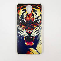 Чохол-бампер TPU силікон для Prestigio PSP 3512 Muze B3 DUO Тигр