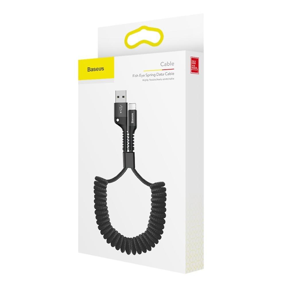 USB кабель Baseus Fish Eye Spring Lighting 2 A (1 м)