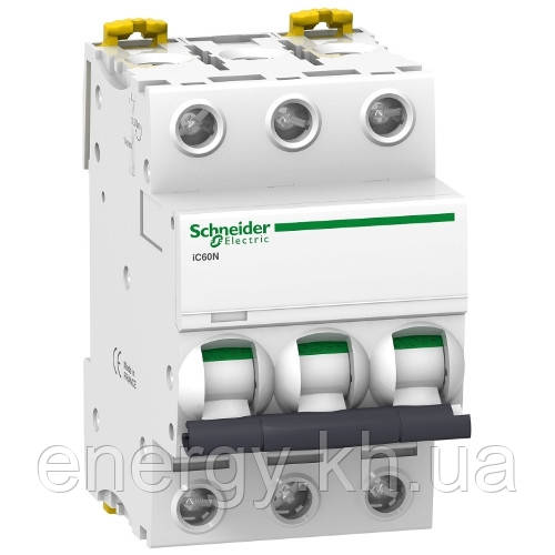 Автоматичний вимикач Schneider Acti9 iC60N 3Р 6А C
