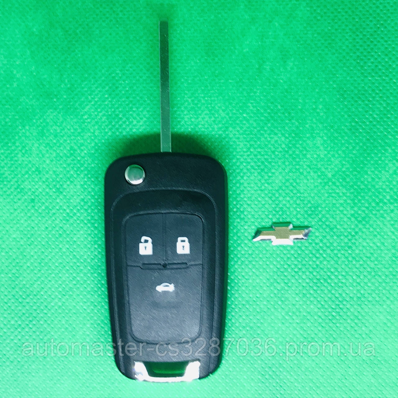Корпус выкидного автоключа для CHEVROLET (Шевролет круз) CRUZE 3 - кнопки