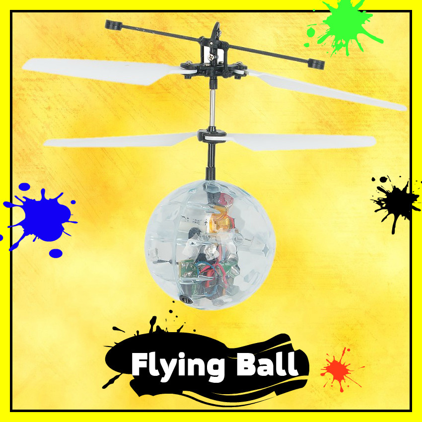 Інтерактивна іграшка Світиться літаючий диско куля Sensor Ball