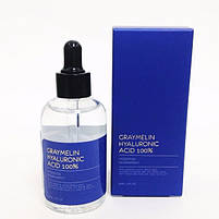 Ампульна сироватка для обличчя з гіалуроновою кислотою Graymelin Hyaluronic Acid 100% 50 мл (8809321483460), фото 3