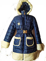 Зимова куртка-парка для дівчинки 9-11 років Barbarris Герда