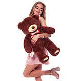 Плюшевий ведмедик Mister Medved Бадді 85 см Бурий, фото 4