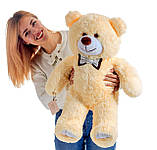 Плюшевий ведмедик Mister Medved Бадді 85 см Бежевий, фото 3