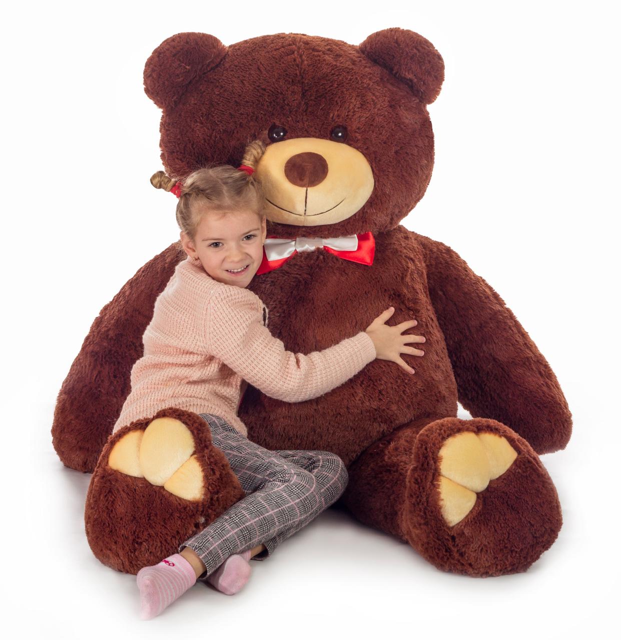 Плюшевий ведмедик Mister Medved Ларрі 160 см Бурий, фото 1