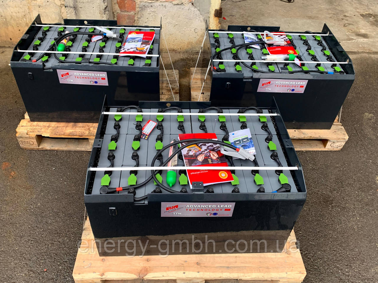 Тягова батарея FAAM серія TTM, 6PzS480-48V, фото 1