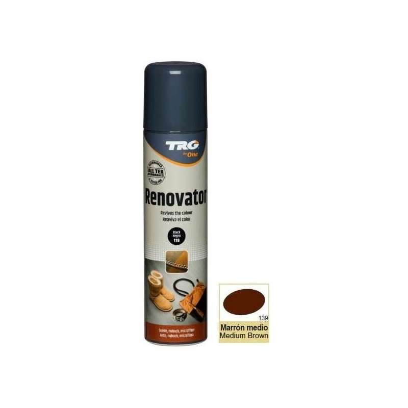 Фарба колір середньо-коричневий для замші та нубуку TRG Renovator 250ml #139
