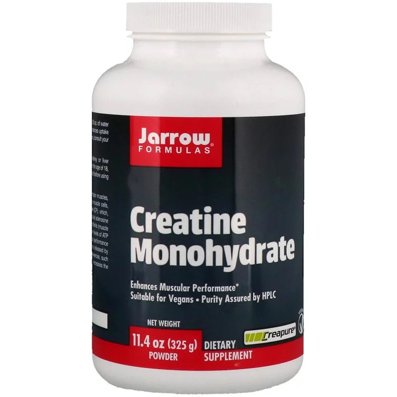 Креатин моногідрат Jarrow Formula Creatine Monohydrate Creapure 325 г