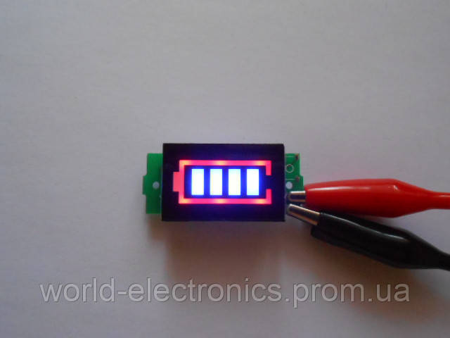 Индикатор Заряда Li-ion, Li-po 2S (двух Последовательно Включенных ...