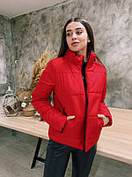 Демісезонна куртка К 0020 з 04 червоний